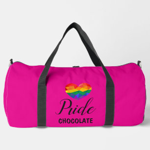 Celebrate sweetness and colour with this Rainbow Duffle Bag