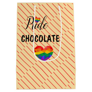Celebrate sweetness and colour with this Rainbow Medium Gift Bag