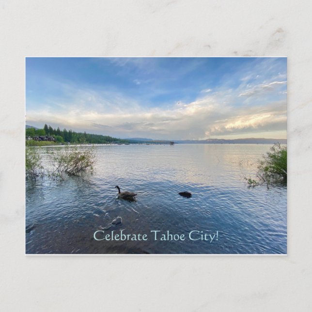 Celebrate Tahoe City! Postcard (Front)