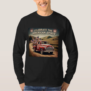 "Celebrate the American Spirit" Classic Truck T-Shirt