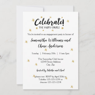 Celebrate the Couple - Engagement Party Invitation