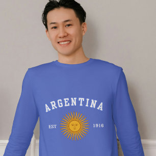Celebrate the Culture of Argentina Flag T-Shirt