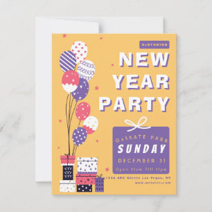 Celebrate the New Year in Style Invitation