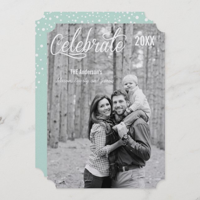 Celebrate The Season Invitation (Front/Back)