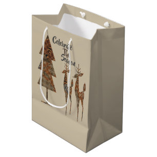 Celebrate The Season Medium Gift Bag