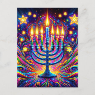 Celebrate the spirit of Hanukkah  Postcard