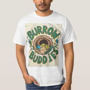 Celebrate the underground crew  "Burrow Buddies"  T-Shirt