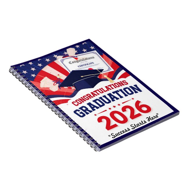 "Celebrate The Win" Notebook (Right Side)