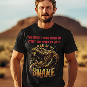 Celebrate the Year of the Snake in vibrant colours T-Shirt