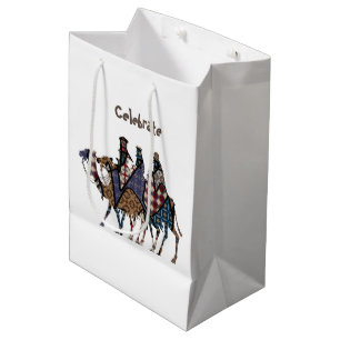 Celebrate Three Kings Day Medium Gift Bag