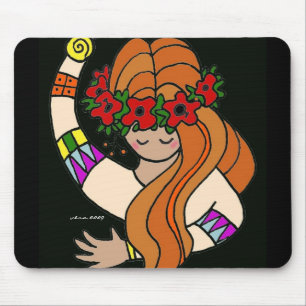 Celebrate Ukrainian Folk Art by Vera Trembach Mouse Pad