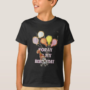 Celebrate with Our Playful Birthday Greeting Happy T-Shirt