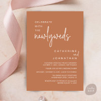 Celebrate With The Newlyweds Modern Wedding Dinner