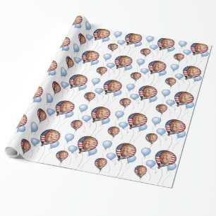 Celebrate with Trump Wrapping Paper