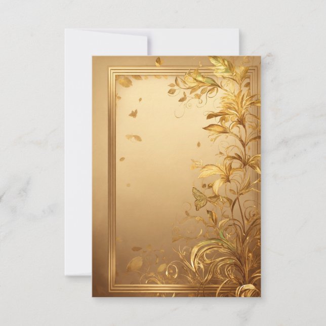"Celebrate with Us: Invitation Card" (Front)