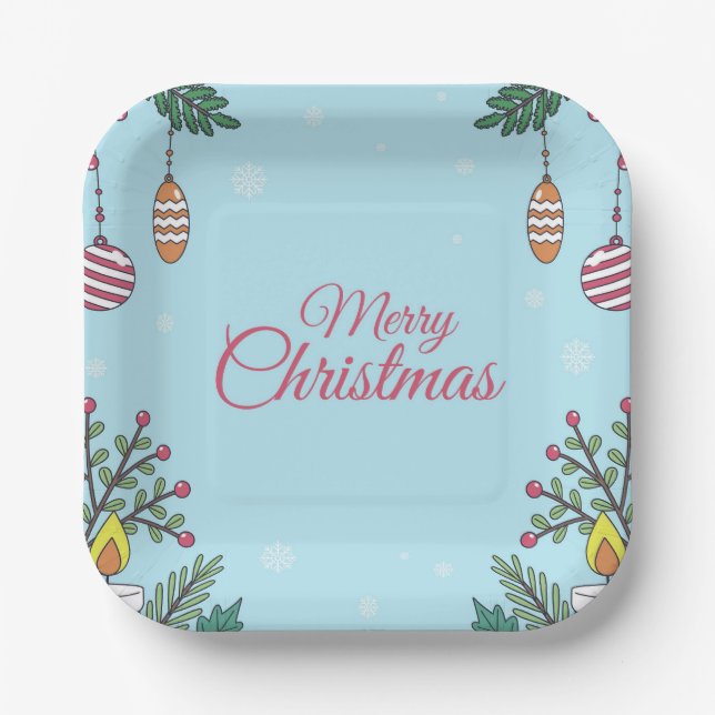 Celebrate with Us  Paper Plate (Front)