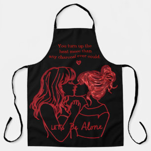Celebrate women's friendship and humor apron