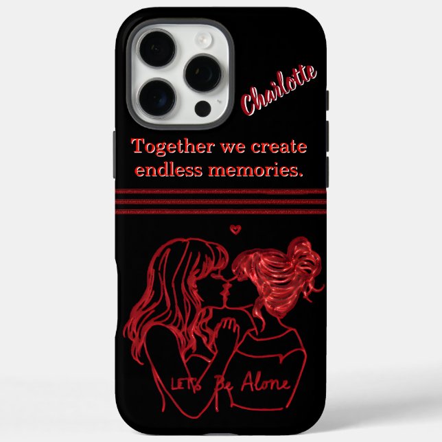 Celebrate women's friendship and humour Case-Mate iPhone case (Back)