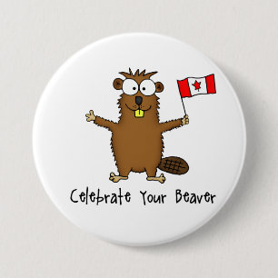 Celebrate Your Beaver Button