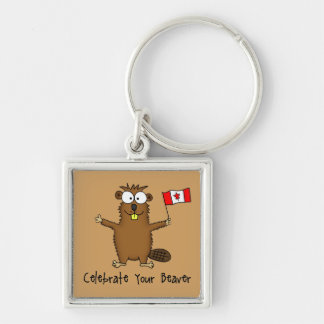Celebrate Your Beaver Key Ring