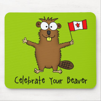Celebrate Your Beaver Mousepad