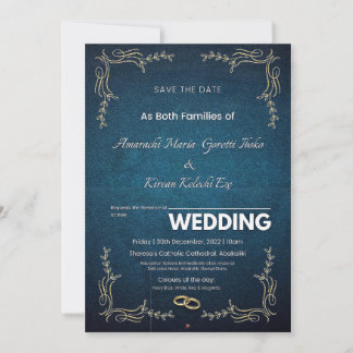 Celebrate Your Big Day with a Stylish Invitation 