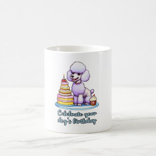 Celebrate your dog birthday coffee mug