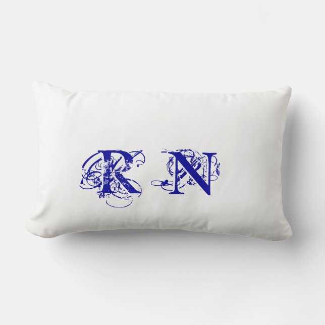 Celebrate your favourite Registered Nurse Lumbar Cushion (Front)