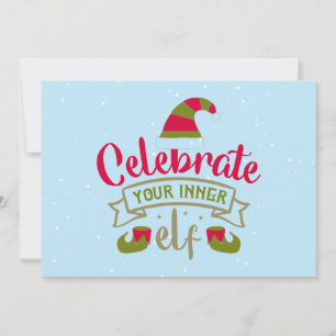 Celebrate Your Inner Elf Christmas Cards