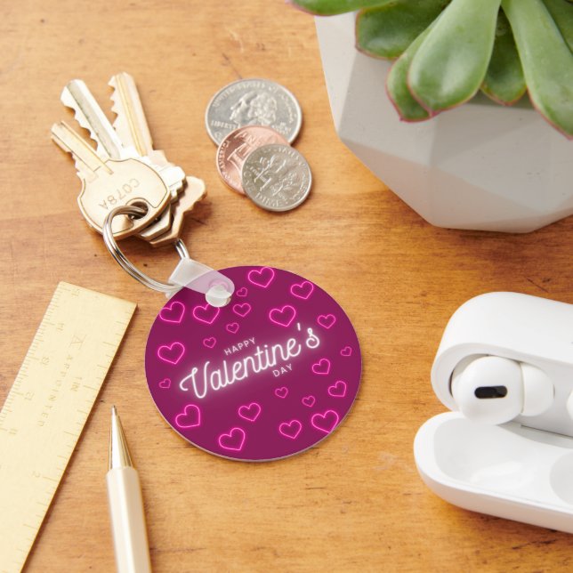 Celebrate your love with a unique touch! 💖  key ring (Desk)