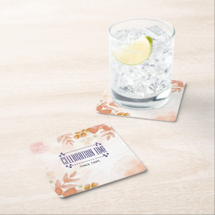 Celebrate your moment with coaster