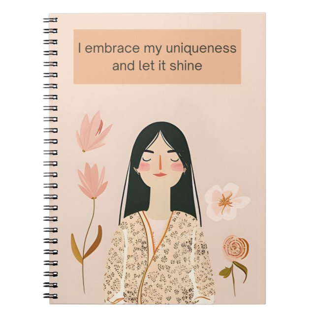 Celebrate Your Uniqueness Notebook (Front)