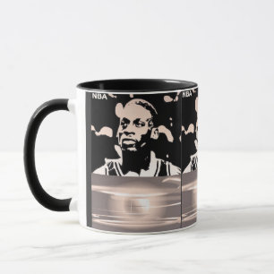 celebrated player silhouette mug