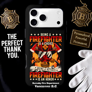 Celebrates a devoted firefighter