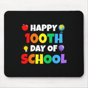 Celebrating 100 Days Of Learning Kids And Teachers Mouse Pad