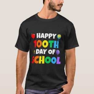 Celebrating 100 Days Of Learning Kids And Teachers T-Shirt