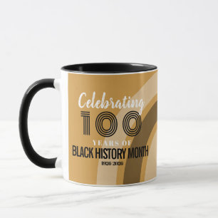 Celebrating 100 Years Of Black History Month Mug