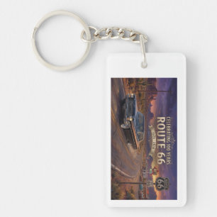 Celebrating 100 Years: Route 66 Key Ring