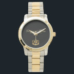 Celebrating 12th Anniversary. Customisable. Watch<br><div class="desc">Designed by Raftel / Freepik

Available here:
http://www.zazzle.com/produkto</div>