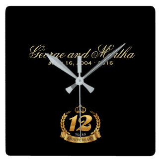 12 Year Wedding Anniversary Gifts and Gift Ideas