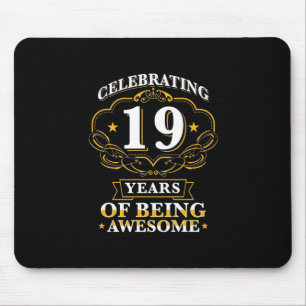 Celebrating 19 Years Of Being Awesome Mouse Pad