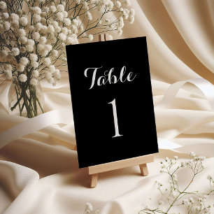 Celebrating 50 Years Anniversary Table Number