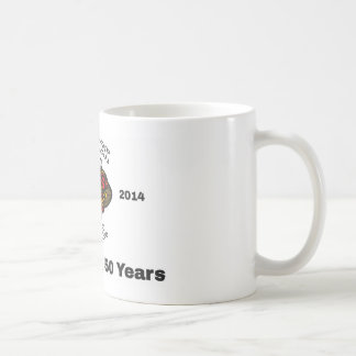 Celebrating 50 years coffee mug