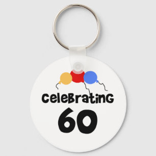 Celebrating 60 key ring