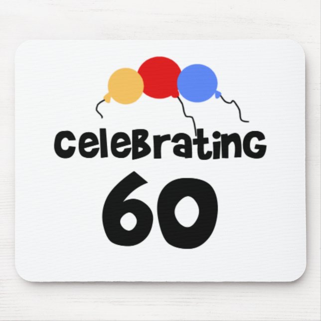 Celebrating 60 mouse pad (Front)