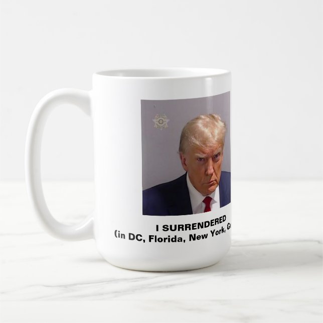 Celebrating 91 Felonies Coffee Mug (Left)