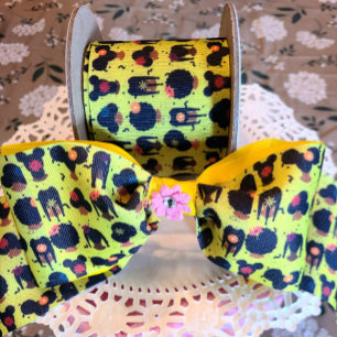 Celebrating African-American Girl's Hair Styles Grosgrain Ribbon