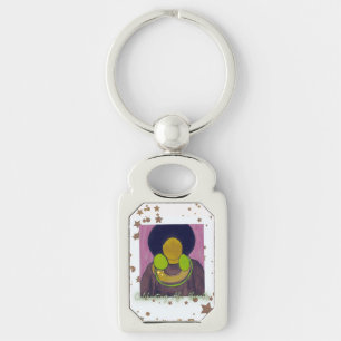Celebrating Afro Beauty Key Ring