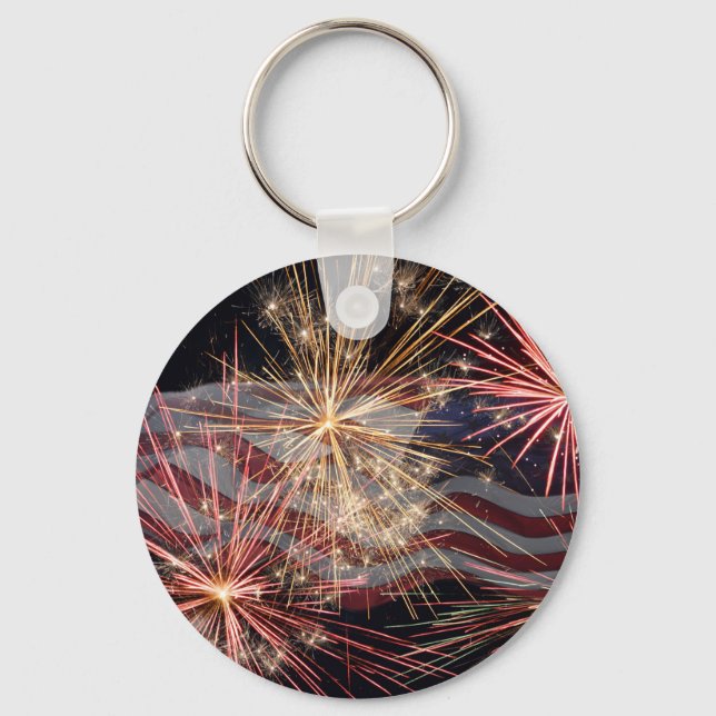 Celebrating America Key Ring (Front)