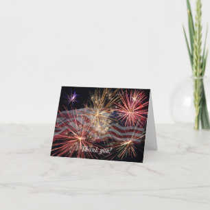 Celebrating America Thank You Card